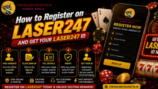 How to Register on Laser247