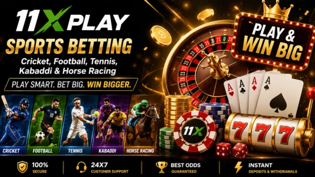 11xplay Sports Betting – Cricket, Football, Tennis, Kabaddi & Horse Racing