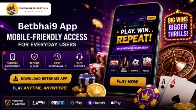 Betbhai9 App – Mobile-Friendly Access for Everyday Users