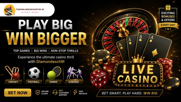 Diamondexch9 Sports Betting – Cricket, Football, Tennis & Kabaddi