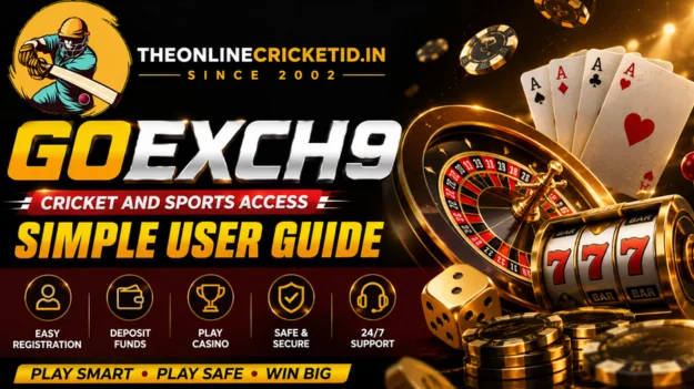 Goexch9 Cricket and Sports Access – Simple User Guide
