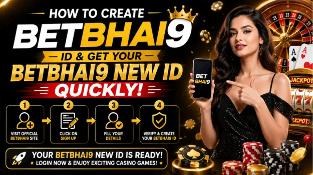 How to Create Betbhai9 ID & Get Your Betbhai9 New ID Quickly