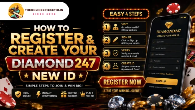 How to Register & Create Your Diamond247 New ID