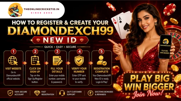 How to Register & Create Your Diamondexch99 New ID