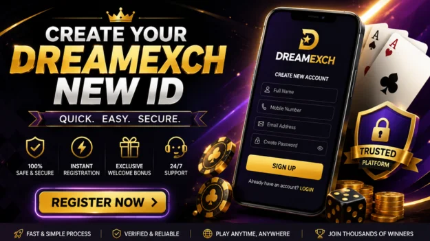 How to Register & Create Your Dreamexch New ID
