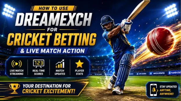 How to Use Dreamexch for Cricket Betting & Live Match Action