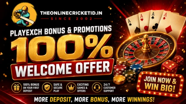 PlayExch Bonus and Promotions – 100% Welcome Offer