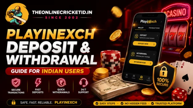 Playinexch Deposit and Withdrawal Guide for Indian Users