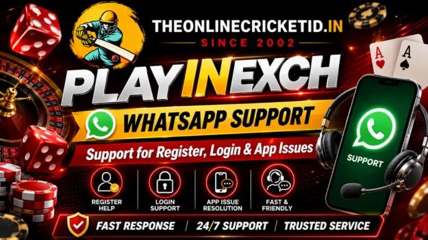 Playinexch whatsapp number – Support for Register, Login and App Issues