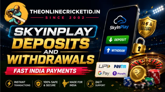 SkyInPlay Deposits and Withdrawals – Fast India Payments